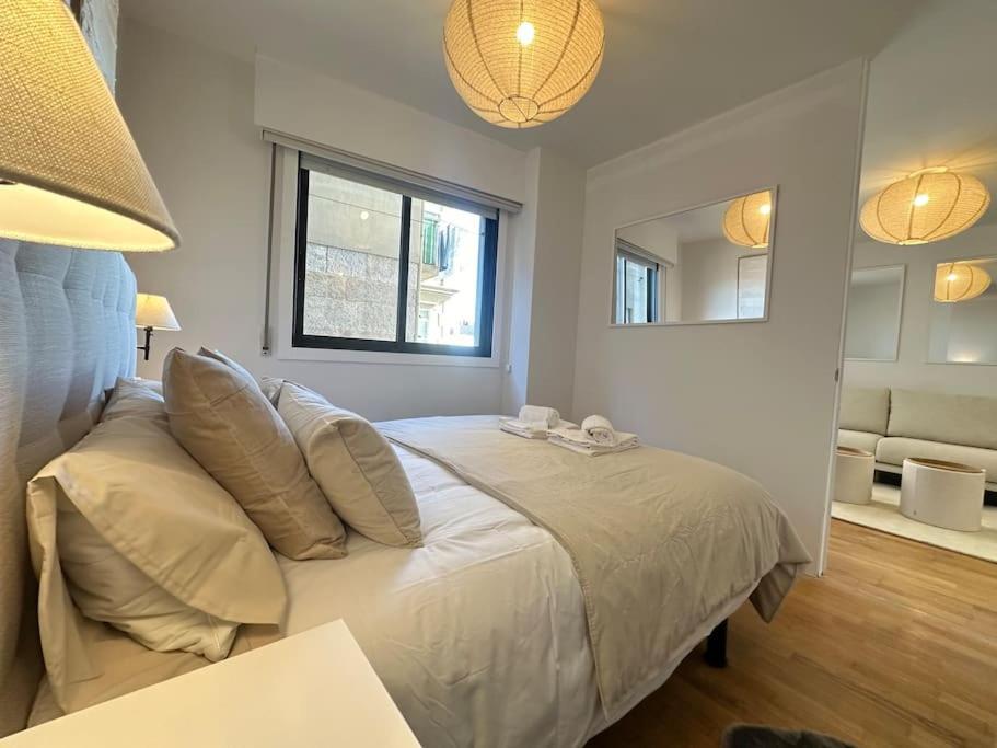Centrico Apartamento Nuevo Vigo, Vistas Al Mar מראה חיצוני תמונה